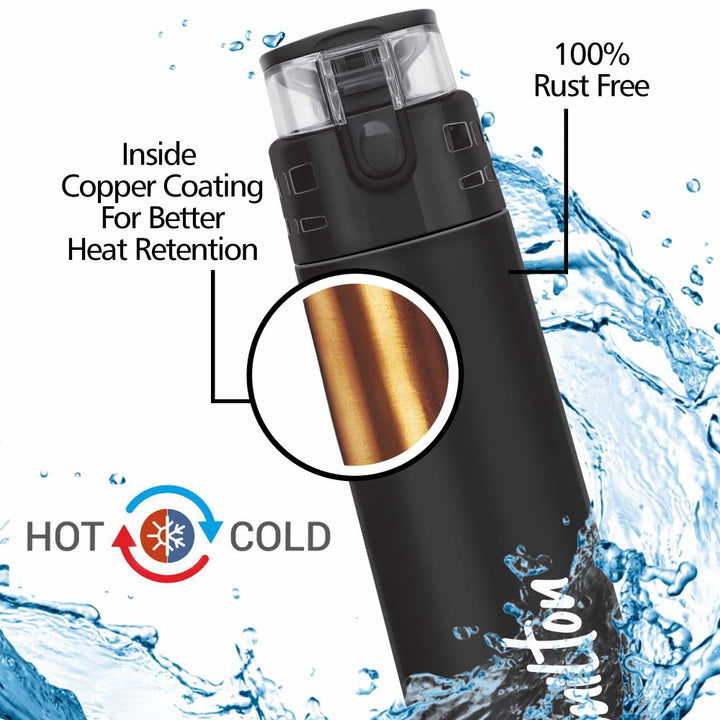 Personalized Atlantis Thermosteel Water Bottle (Milton)