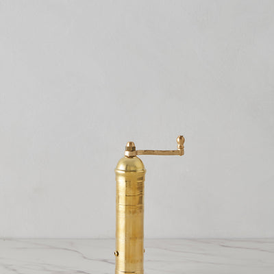 Atlas Brass Pepper Mill