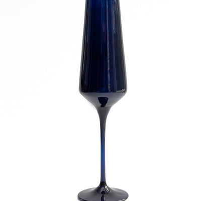 Estelle Colored Champagne Flute - Set of 2 {Midnight Blue}