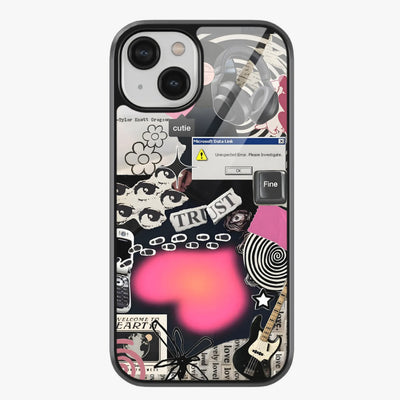 Aura Heart Trust Glass Case
