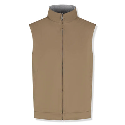 Aurélien Reversible Caramel Resort Gilet