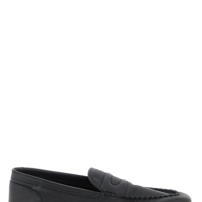 John Lobb Pace Light Grain Loafers