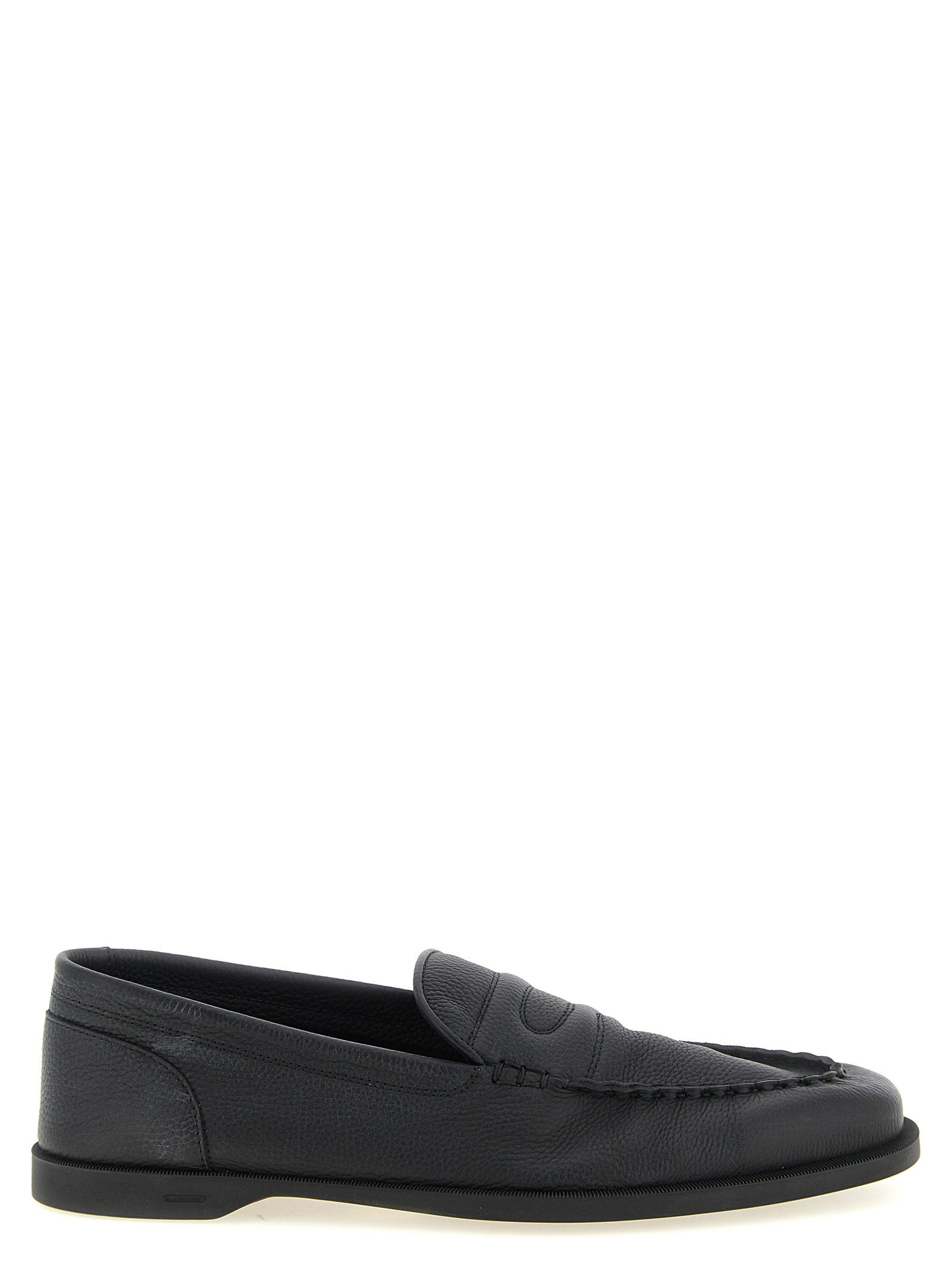 John Lobb Pace Light Grain Loafers