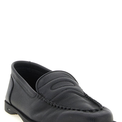 John Lobb Pace Light Grain Loafers
