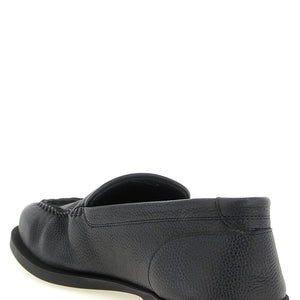 John Lobb Pace Light Grain Loafers