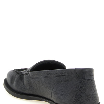 John Lobb Pace Light Grain Loafers