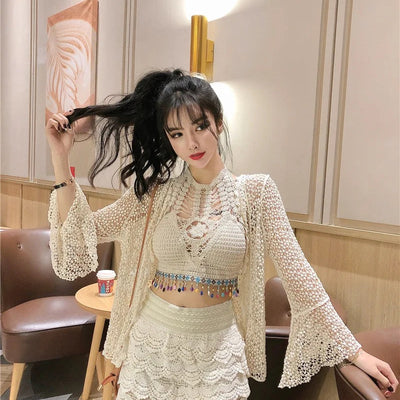 Maya 3 Piece Coord Set - Resortwear Set
