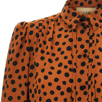 Valentino Garavani Polka Dot Print Shirt