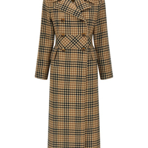 Valentino Garavani Houndstooth Wool Coat
