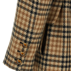 Valentino Garavani Houndstooth Wool Coat