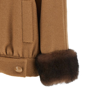 Valentino Garavani Fur Insert Caban