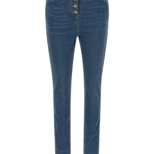 Valentino Garavani Lace Insert Jeans