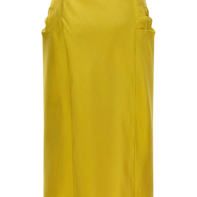 Valentino Garavani Shantung Silk Skirt