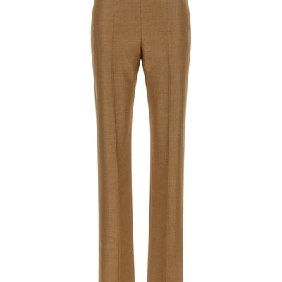 Valentino Garavani Textured Silk Wool Pants