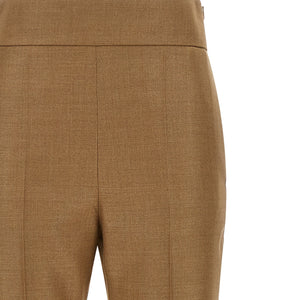 Valentino Garavani Textured Silk Wool Pants