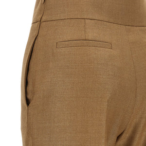 Valentino Garavani Textured Silk Wool Pants