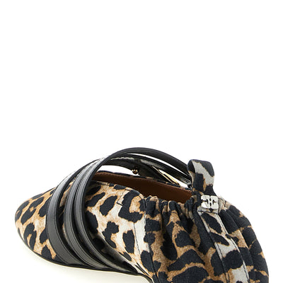 Ganni Sue Triple Ballet Flats