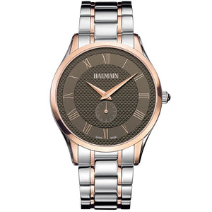 Balmain Classic R Gent Small Second Light blue Dial Men 43.6mm