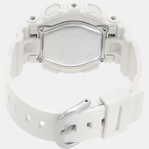 Baby-G Women Quartz Two Tone Dial Analog-Digital Leather Watch B151