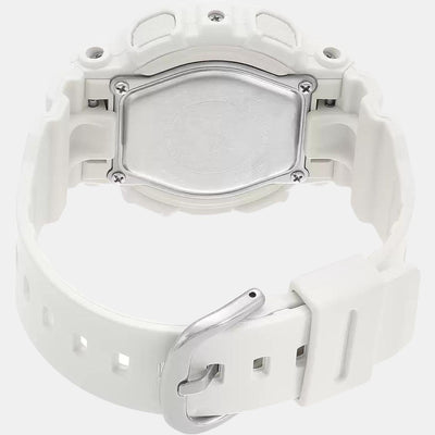 Baby-G Women Quartz Two Tone Dial Analog-Digital Leather Watch B151