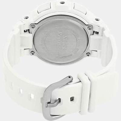 Baby-G Women Quartz Two Tone Dial Analog-Digital Leather Watch B158