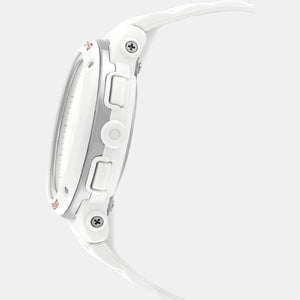 Baby-G Unisex Quartz White Dial Analog Resin Watch B164