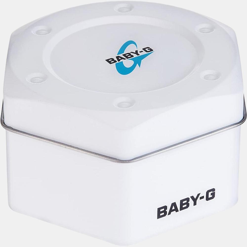 Baby-G Unisex Quartz White Dial Analog-Digital Resin Watch B173