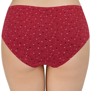 Printed Mid Rise Hipster (Pack of 3)