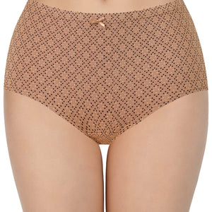 Printed High Rise Full Brief (Pack of 3)
