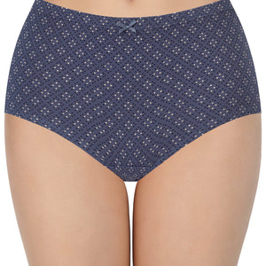 Printed High Rise Full Brief (Pack of 3)
