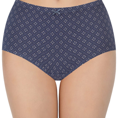 Printed High Rise Full Brief (Pack of 3)