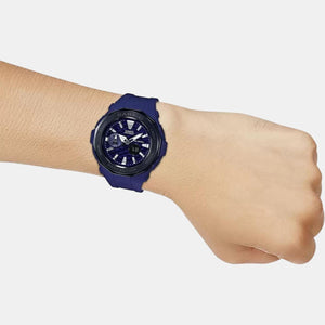 Baby-G Women Quartz Blue Dial Analog Resin Watch B194