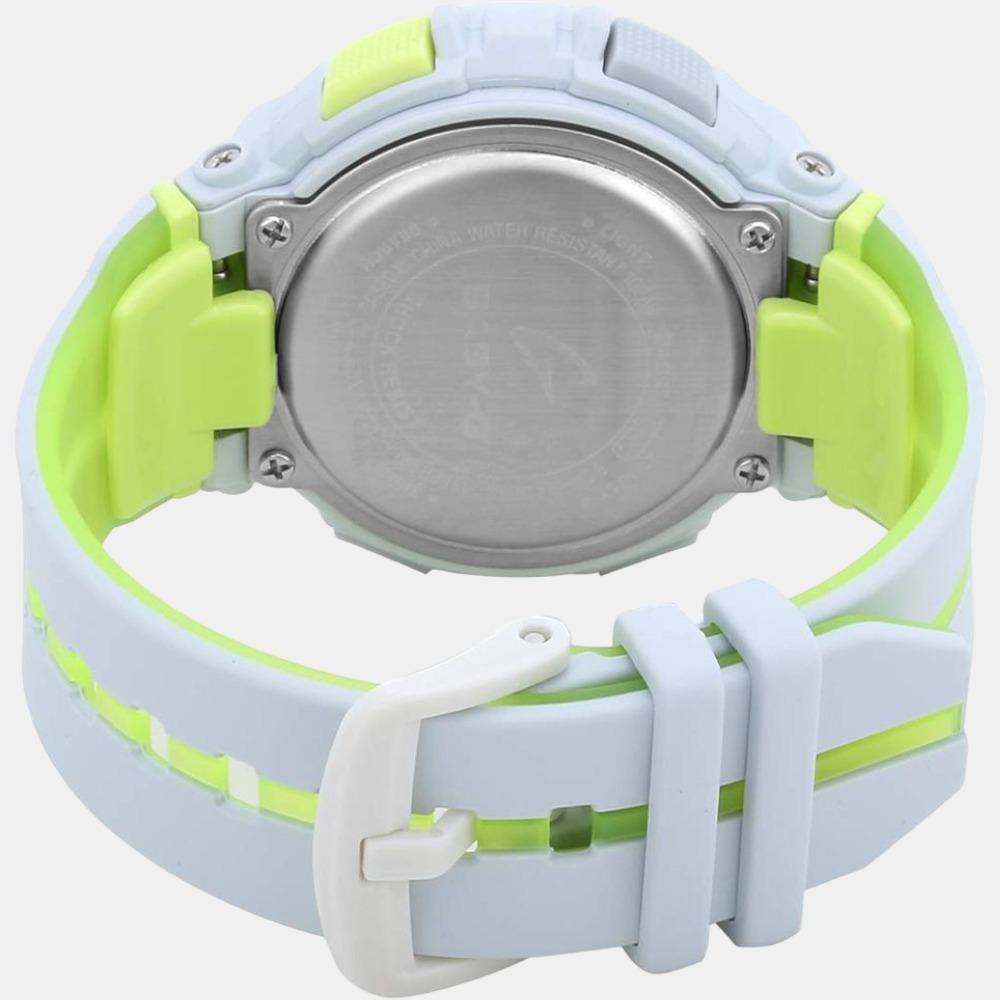 Baby-G Women Quartz White Dial Analog Resin Watch B198