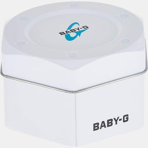 Baby-G Women Quartz White Dial Analog Resin Watch B198