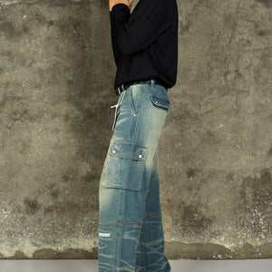 Crackle Cargo-Indigo Tint