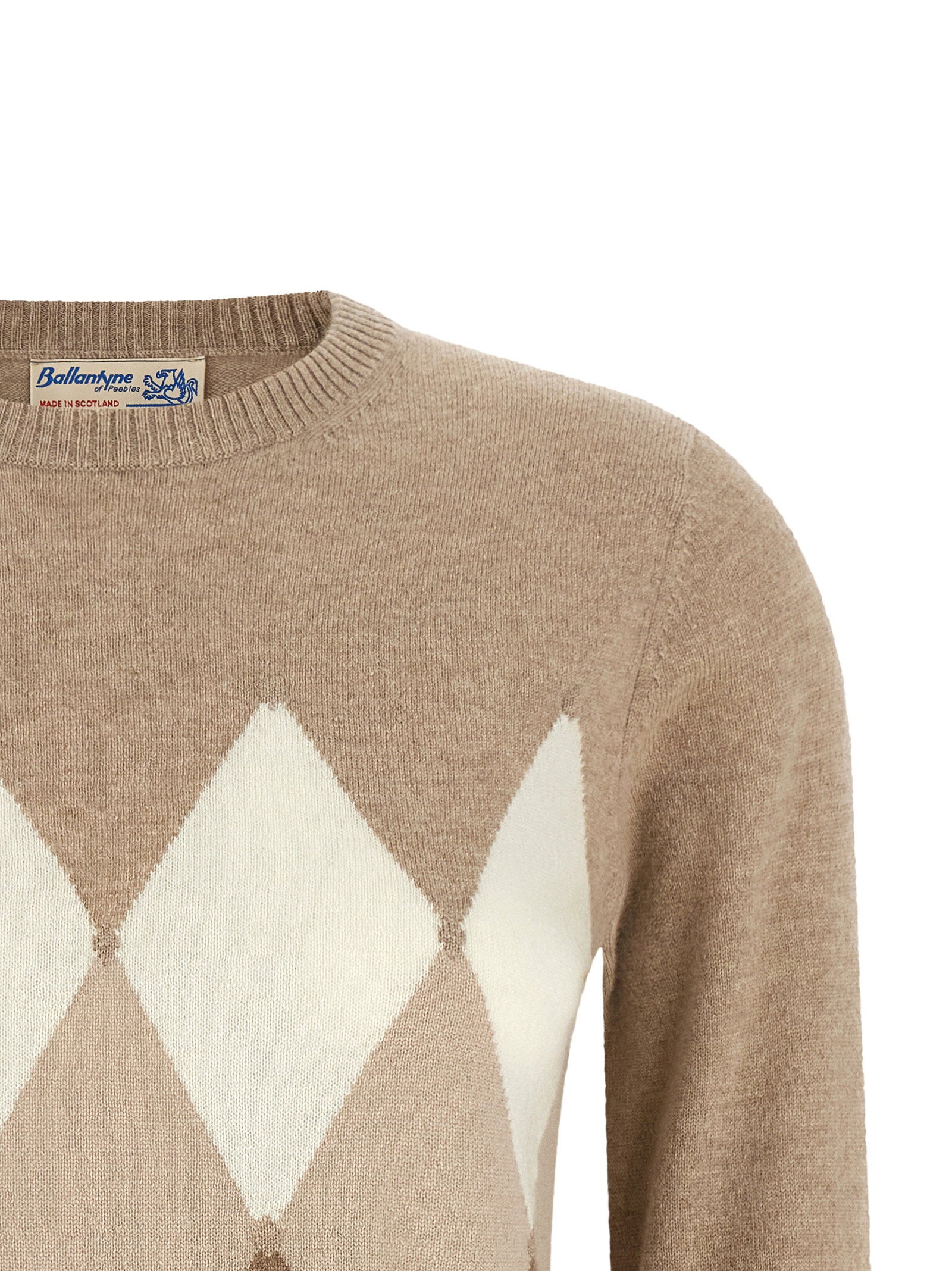 Ballantyne Classic Diamond Diamond-shaped Sweater
