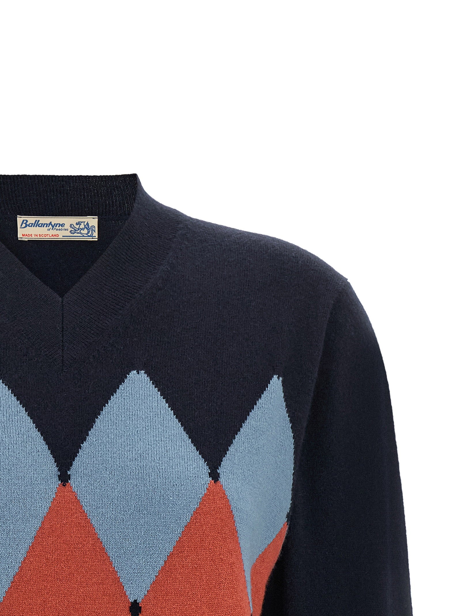 Ballantyne Argyle V-knit