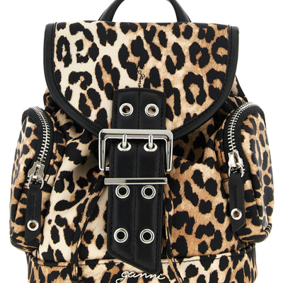 Ganni Animalier Bucky Backpack