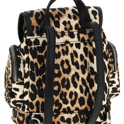 Ganni Animalier Bucky Backpack