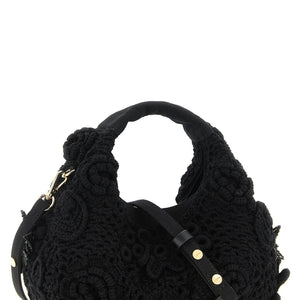 Ganni Mini Hobo Crochet Handbag