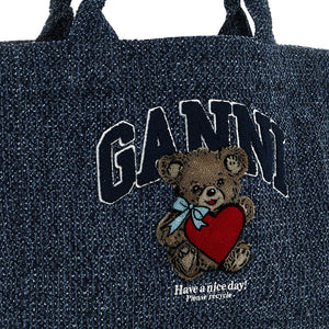Ganni Medium Bear Shopping Bag