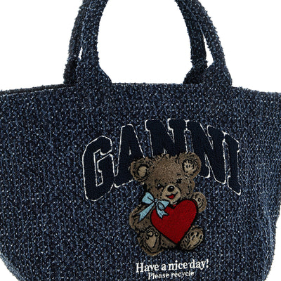 Ganni Small Bear Shopping Bag