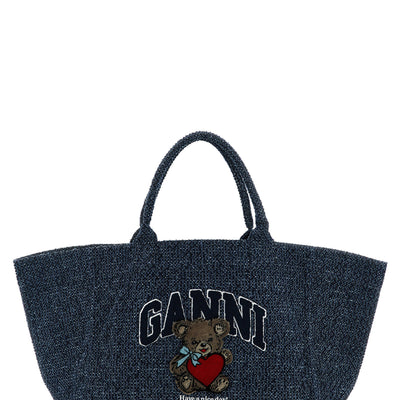 Ganni Xxl Bear Shopping Bag