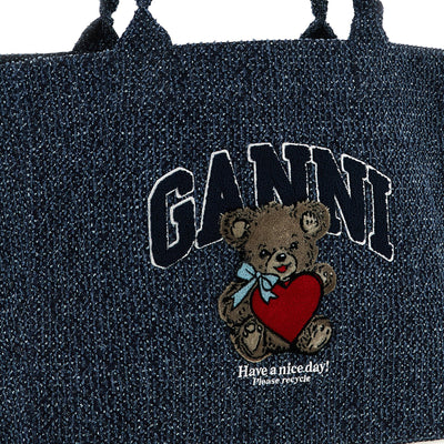 Ganni Xxl Bear Shopping Bag