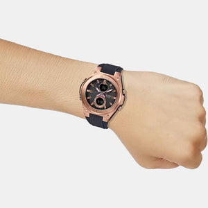 Baby-G Women Quartz Black Dial Analog-Digital Resin Watch B213