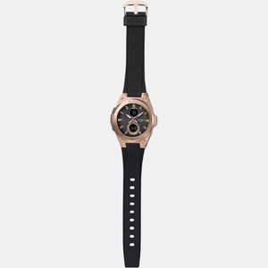 Baby-G Women Quartz Black Dial Analog-Digital Resin Watch B213