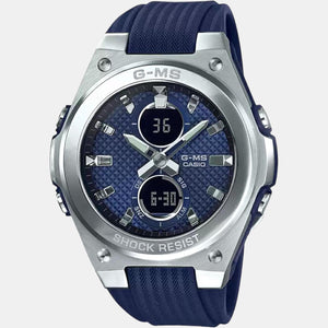 Baby-G Women Quartz Blue Dial Analog-Digital Resin Watch B215