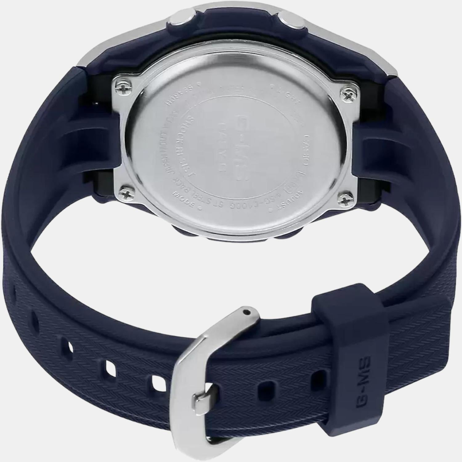 Baby-G Women Quartz Blue Dial Analog-Digital Resin Watch B215