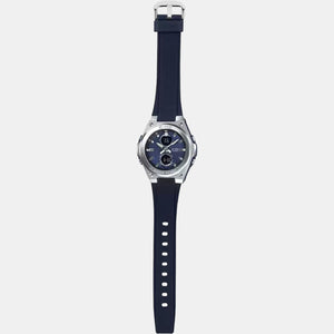 Baby-G Women Quartz Blue Dial Analog-Digital Resin Watch B215