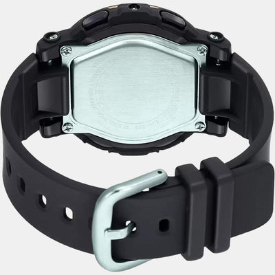 Baby-G Women Quartz Black Dial Analog-Digital Resin Watch B218